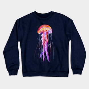 The jellyfish (without background) Crewneck Sweatshirt